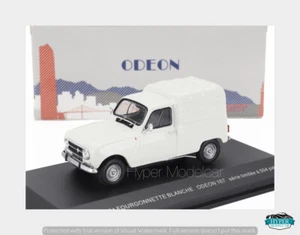 ODEON 1/43 RENAULT R4 F4 FOURGONETTE VAN 1975 WHITE ODEON167 - Picture 1 of 2