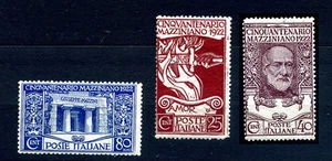 COLLERZIONE ITALIA LOTTO REGNO 50º anniversario della morte di Giuseppe Mazzini - Picture 1 of 1