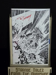 SIGNED WITH COA BATTLE BEAST 3 RYAN OTTLEY SKETCH VARIANT SDCC LTD 2025 - Picture 1 of 1