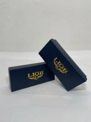 2 relojes LIGE para hombre nuevos en caja con etiquetas Foto 1 de 4