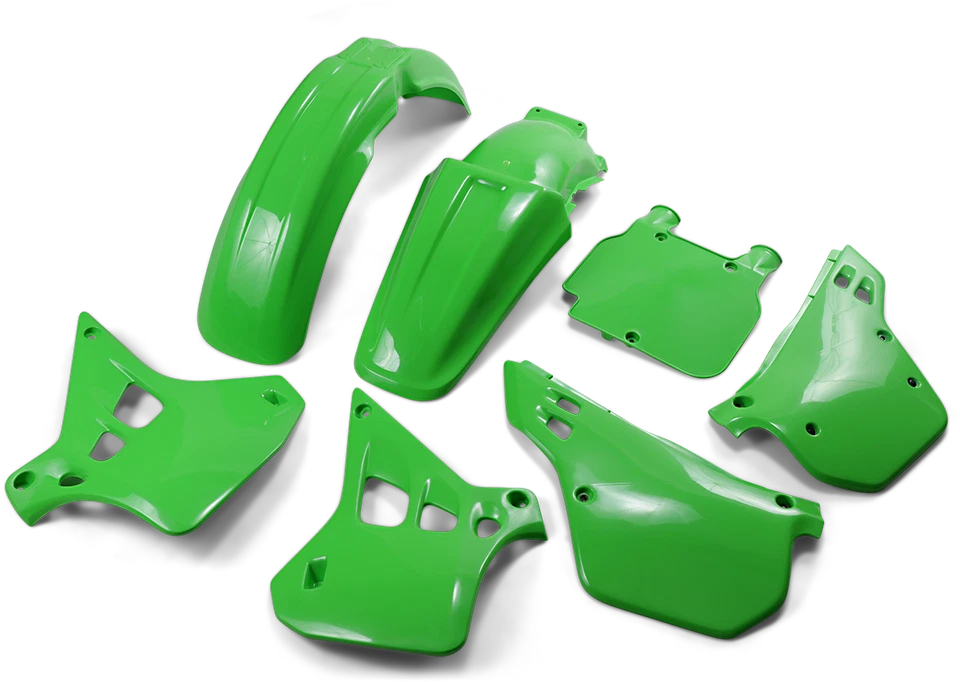 Kit de carrocería de repuesto UFO Fits - '91 verde - Kawasaki - KX '90-'91 KAKIT196-999A Foto 1 de 1