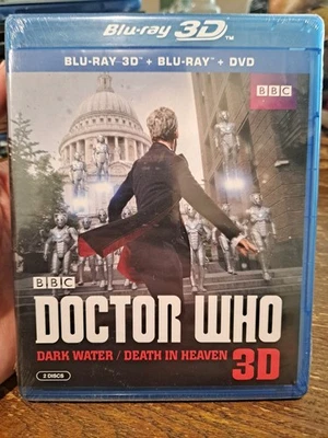 Doctor Who: Dark Water / Death in Heaven 3d (Blu-ray 3D, 2014) Brand New Sealed - Image 1 of 3