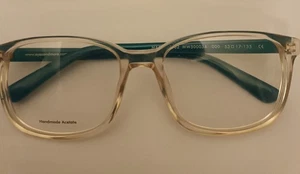 Brille Damen Plexiglasfarb Girls Transparent Durchsichtig Eyesandmore neu modern - Bild 1 von 4