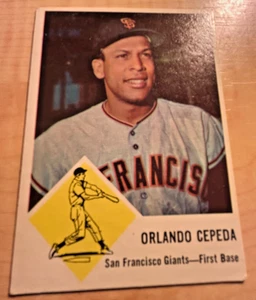 1963 Fleer - Orlando Cepeda #64 Sehr guter Zustand - Bild 1 von 2