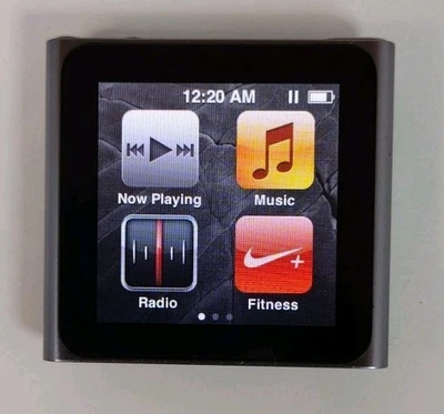 Apple iPod Nano 6ta Generación 8GB Azul Probado Funciona Sin Cargador Foto 1 de 4