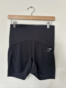 Gymshark Shorts Womens Large High Waist Workout Fitness Gym Scrunch Butt - Picture 1 of 5