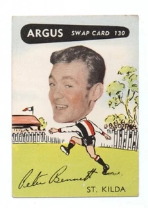 1954 Argus (130) Peter BENNETT St Kilda - Picture 1 of 2