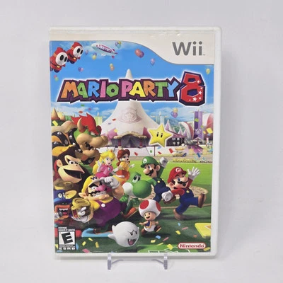 Mario Party 8 (Nintendo Wii) Case & Disc TESTED - Image 1 of 3