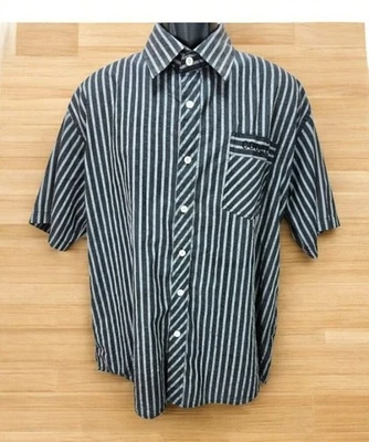 Coogi Mens XL Striped Long Sleeve Short Sleeve Shirt - Image 1 of 4