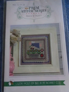 LORI HOLT PRIM STITCH SERIE #3 DI 12 TABELLA PUNTO CROCE CONTATA PACE E ABBONDANZA - Foto 1 di 2
