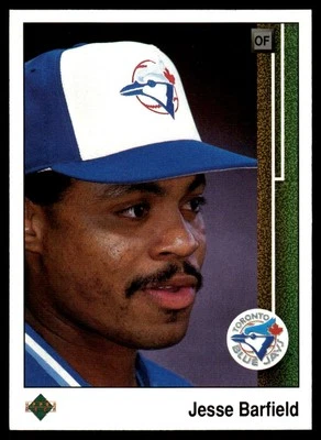 1989 Upper Deck #149 Jesse Barfield - Image 1 of 2