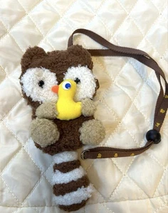 Pochette lavanderia Sanrio Raccoon Tara Coon casa di campagna anni 80 rara quasi nuova - Foto 1 di 3