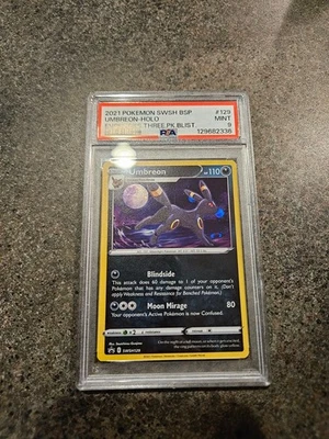 Umbreon SWSH129 SWSH: Sword & Shield Promo Cards Holo evolving skies - Image 1 of 3