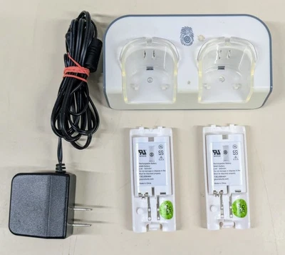 Psyclone Dual Charging Station With Batteries Wii Controller Recharge Dock White - Image 1 of 4