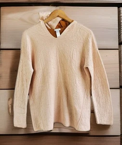 J Jill NUEVO XS Reversible Capucha Suéter Camisa Melocotón Naranja Suave GRAN CALIDAD - Imagen 1 de 11