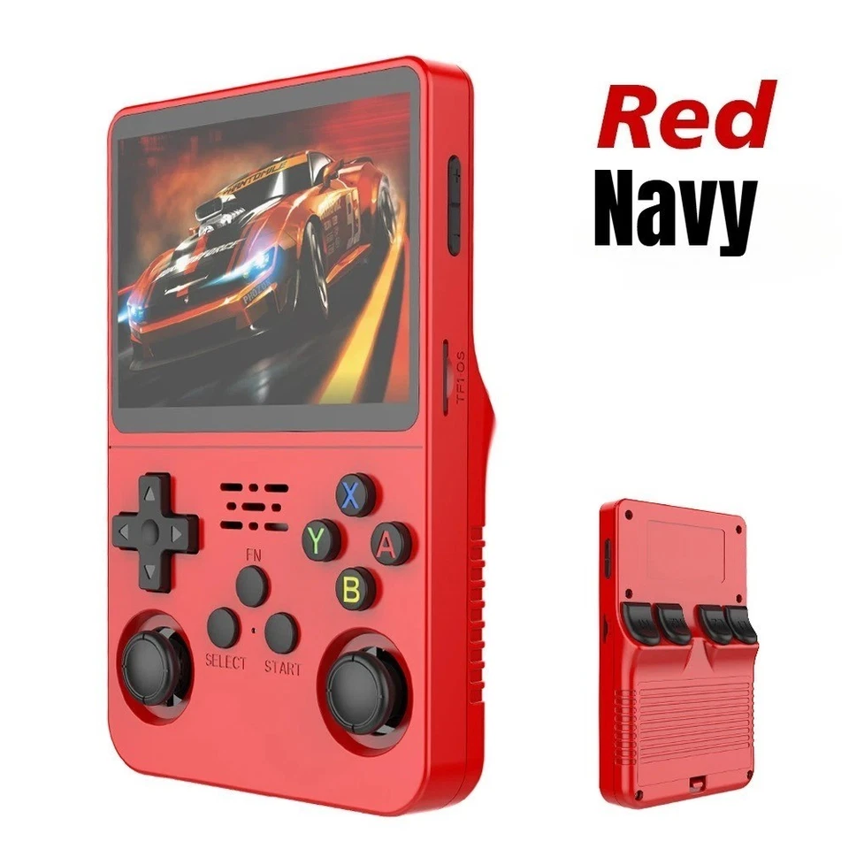 R36S Retro Handheld Video Game Console 64/128GB 20000 Games 3.5 Inch IPS Screen - Image 1 of 4
