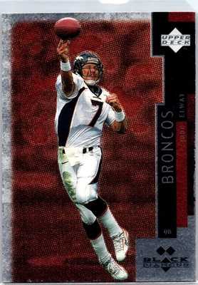 1998 Upper Deck Black Diamond #143 John Elway Double - Image 1 of 2