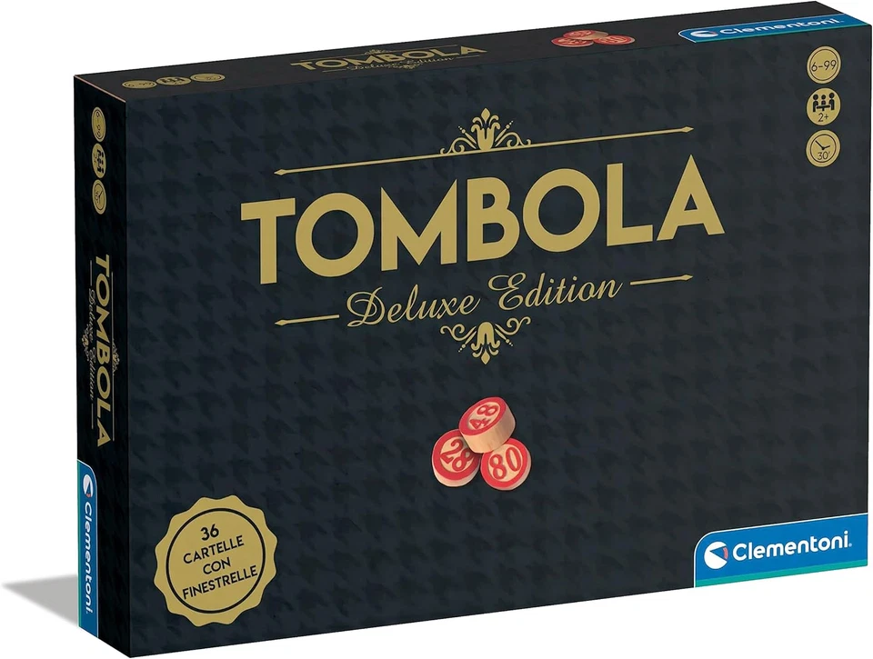 - 16800 - Tombola Deluxe - Gioco Da Tavolo, Gioco Di Società per Tutta La Famigl - Immagine 1 di 4