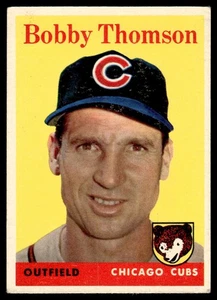 1958 TOPPS BOBBY THOMPSAN #430 - Picture 1 of 2
