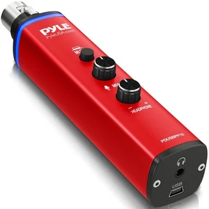 Pyle Microphone XLR to USB Signal Converter Adapter Universal Windows Mac Plug - Picture 1 of 8