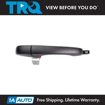 Manija de puerta exterior delantera derecha TRQ negra para Dodge Caliber 2007 Foto 1 de 4