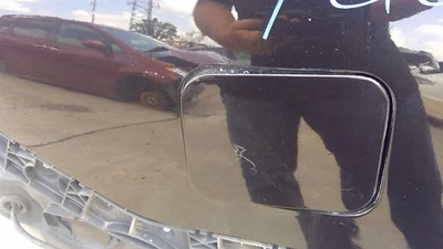 09-12 2013 14 15 16 Lincoln MKS Fuel Filler Door Rectangle Gas Cap in UH Black - Image 1 of 4