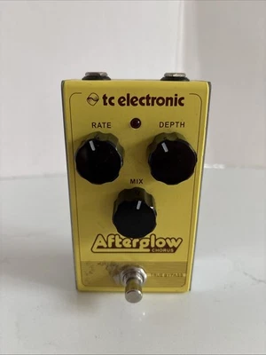 TC Electronic Afterglow Analog Chorus True Bypass Guitar Effect Pedal - Image 1 of 4
