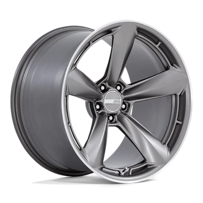 American Racing TTF MATTE ANTHRACITE W/ MACHINED L Rim 20x9.5 5x115 15 - Image 1 of 4