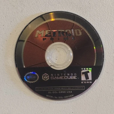 Metroid Prime (Nintendo GC, 2002, T) VIDEO GAME - DISC ONLY - TESTED & WORKING - Image 1 of 3