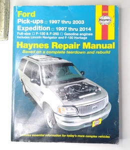 Repair Manual 36059 Ford F150 Pick Up 97-03 Expedition Lincoln Navigator 97-14 - Imagen 1 de 7