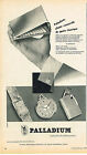 PUBLICITE ADVERTISING 014   1954   PALLADIUM    métaux précieux