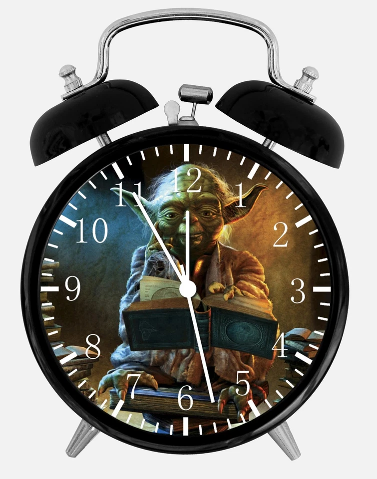 Star Wars Yoda Alarm Desk Clock 3.75" Home or Office Decor E416 Nice For Gift - Image 1 of 1