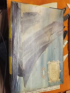 S•Vintage 1963 Rare Aurora The Blue Nose Schooner Model Kit 1/124 Scale - Picture 1 of 20