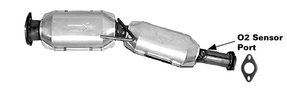 Convertidor catalítico para Mazda B3000 1998-2000 3,0 L V6 GAS OHV Foto 1 de 1