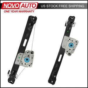 Pair Rear Left & Right Side Power Window Regulator For 07-11 BMW 328i 2006 325i - Imagen 1 de 9