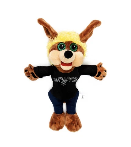 San Antonio Spurs Mrs. Coyote 14 Inch Plush Mascot Figure NBA Basketball Cover