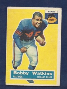 1956 TOPPS FOOTBALL #95 BOBBY WATKINS .99 SHIPPING L651