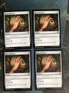 4x Moss Diamond, MTG Commander Legends, NM/Never Played, Complete Set! - Picture 1 of 2