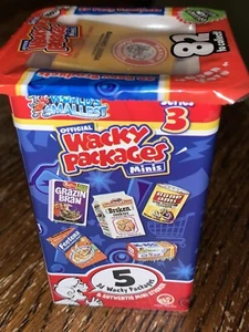 Sealed Official Topps Wacky Packages 3D Minis Series 3 (x1) World Ship Rare BIN - Picture 1 of 6