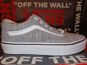 Vans Old Skool Rib Knit Gray M3.5/W5 VNOA4BV5V7B - Picture 1 of 10