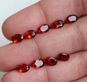 7X5 MM Top Quality Hessonite Garnet Lot For Jewelry Loose Gemstone 5.40 CT - Picture 1 of 4