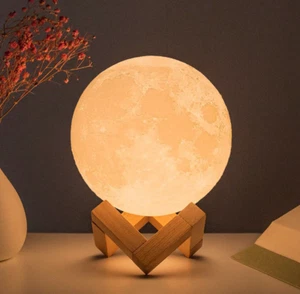 LED Moon Light Night Lamp Decoration And The gift - Picture 1 of 6