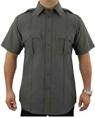 First Class 100% Polyester Short Sleeve Uniform Shirt - Image 1 of 4