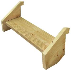 EziStep Pine Timber Wooden Stairs 1 Step Kit External Outside