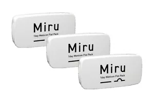 Miru 1 Day Flat Pack Tageslinsen 90er Box (3x30 Box) Menicon - Bild 1 von 1