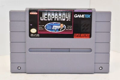 Jeopardy! for the Super Nintendo (SNES) - Image 1 of 2