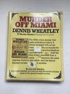 Murder Off Miami von Dennis Wheatley Solve-A-Murder Mystery PB DJ - Bild 1 von 10