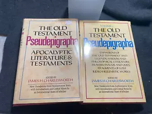 The Old Testament Pseudepigrapha by Charlesworth 2 vol - Imagen 1 de 1