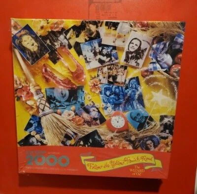 Springbok Follow Yellow Brick Road Wizard of Oz 2000 Piece Jigsaw Puzzle SEALED - Image 1 of 2
