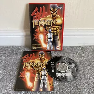 TEKKEN THE MOTION PICTURE ANIME MANGA DVD ~ SUPER RARE RED BOX REGION 2 PAL OOP! - Picture 1 of 4